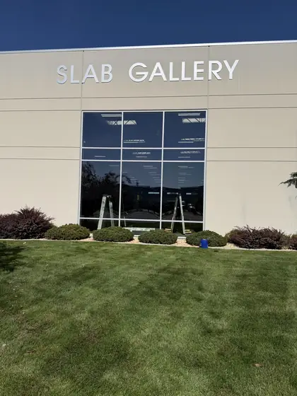 Spotless storefront glass at a Boise commercial property